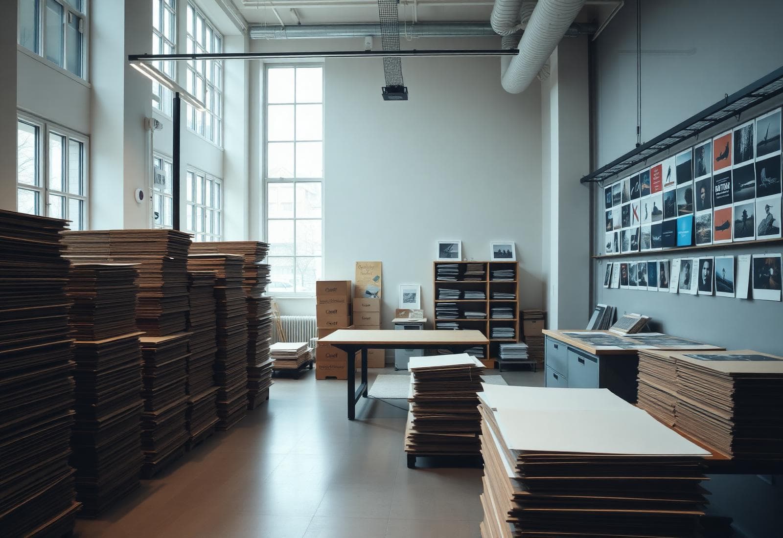 Inside our print workshop
